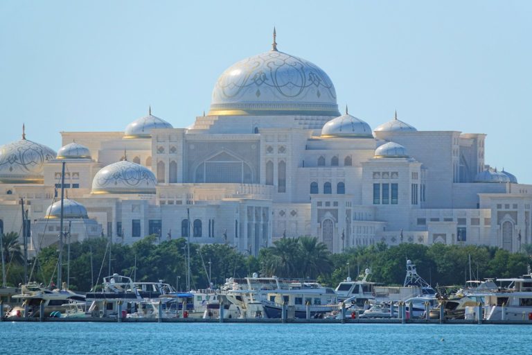 The Abu Dhabi Presidential Palace.