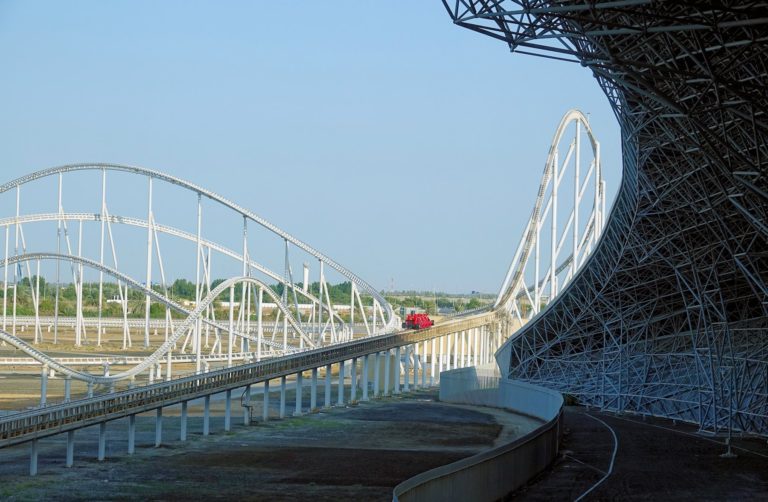 Formula Rossa is the fastest rollercoaster in the world, at 240 kilometers per hour.