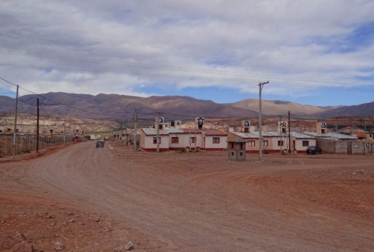 Border town in Jujuy, northern Argentina.