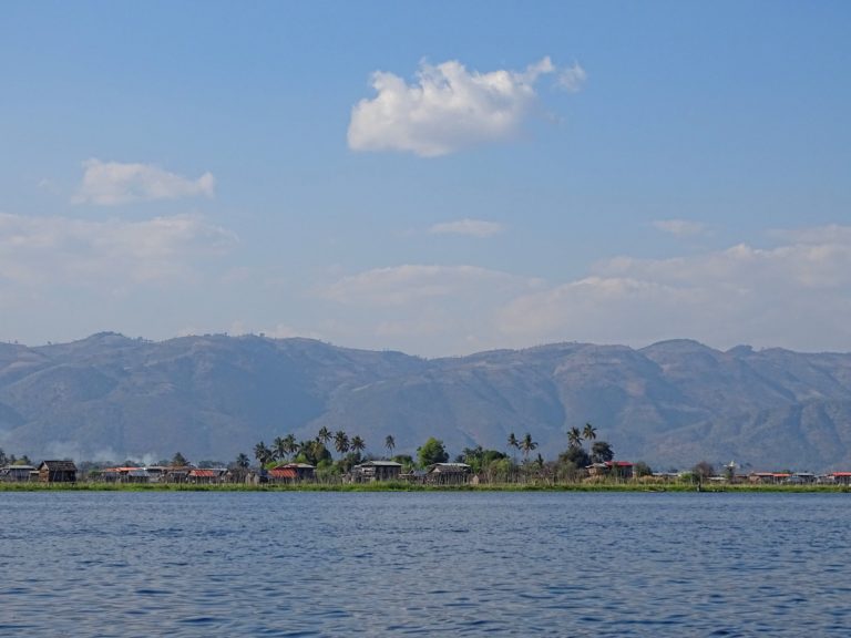 Inle Lake may be flat, but all around it there are hikeable hills.