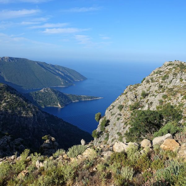 View from the Lycian Way near Alinca