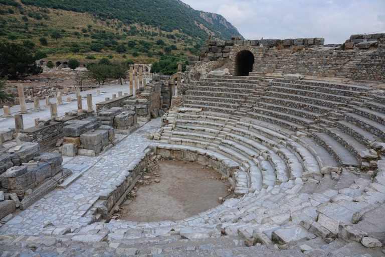 Photo of Odeon in Ephesus, Turkey.