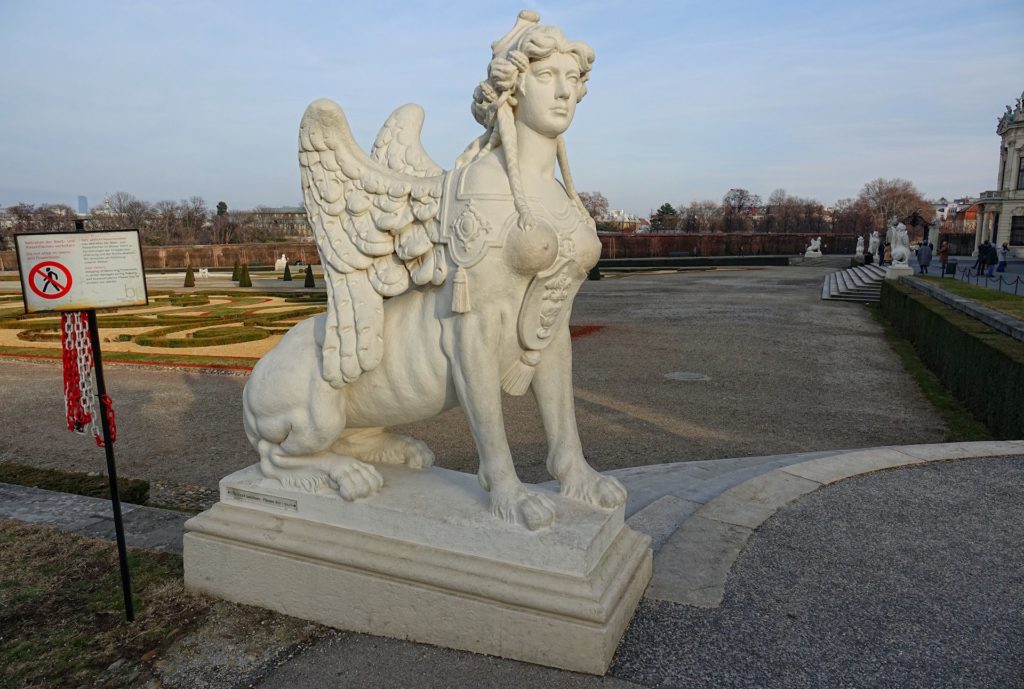 Photo of busty sphinx in Wien, Austria.