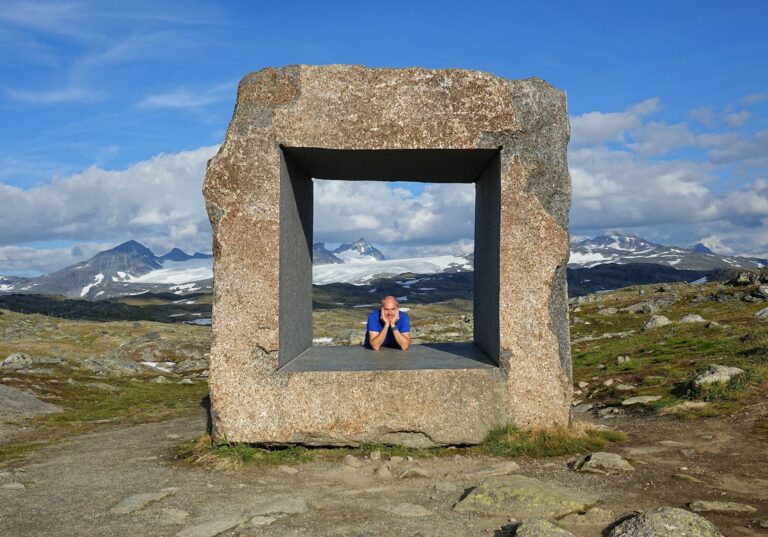 Photo of Steinen / The Rock, by Knut Wold, by Sognefjellet National Scenic Route.