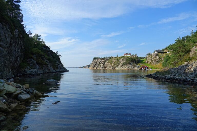Photo of Koløyhamn on Stord, Norway.