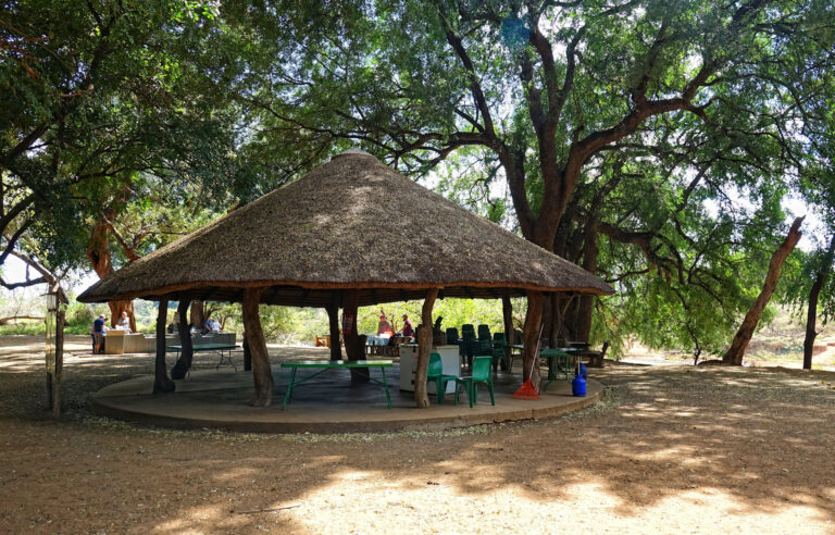 The Pafuri picnic site in the northern end of Kruger National Park, South Africa.