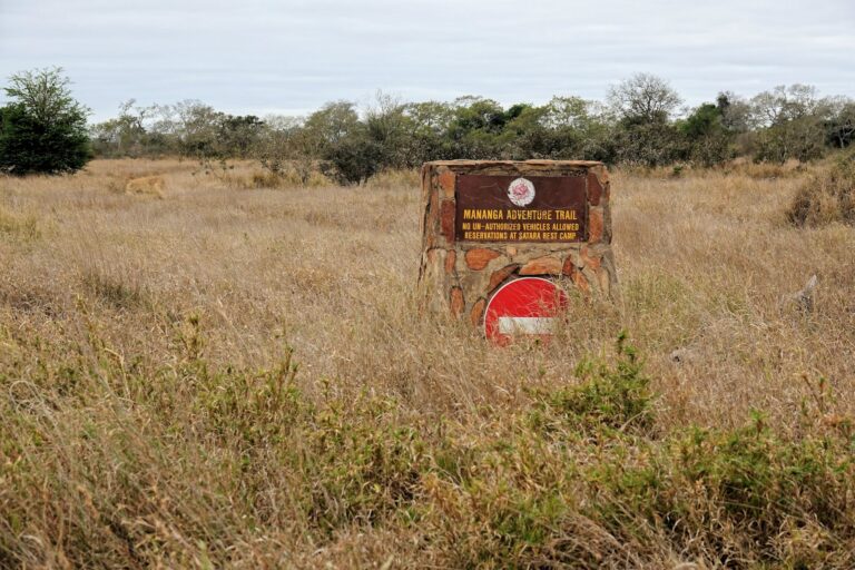 Photo of Mananga Adventure Trail for 4x4 cars in Kruger National Park, South Africa.